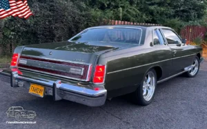 TV Film Movie Action Vehicles Scotland USA Cars Ford LTD Coupe 1976 Rear NS