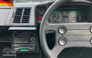 TV Film Movie Action Vehicles Scotland German Cars Volkswagen VW Scirocco GTI 1990 Dashboard CU