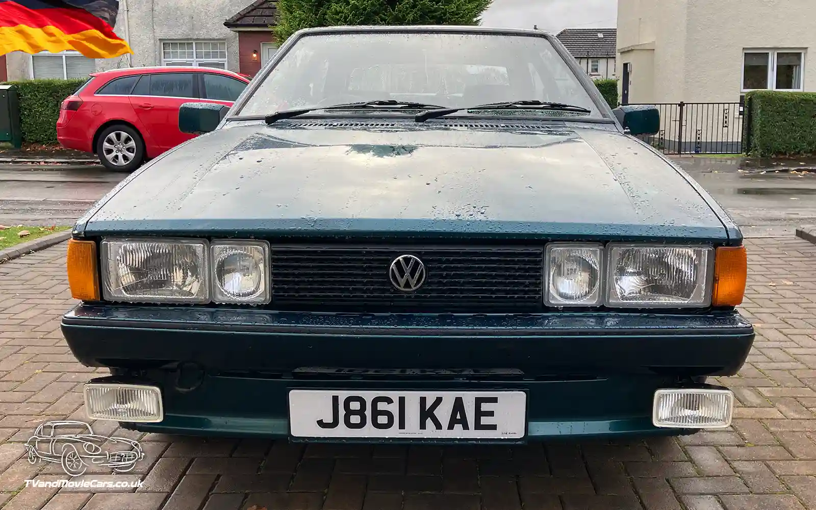 TV Film Movie Action Vehicles Scotland German Cars Volkswagen VW Scirocco GTI 1990 Front