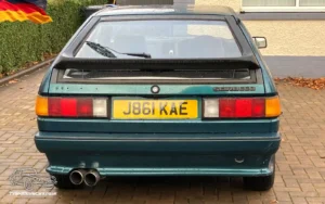 TV Film Movie Action Vehicles Scotland German Cars Volkswagen VW Scirocco GTI 1990 Rear