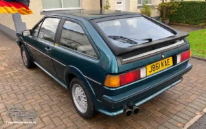 TV Film Movie Action Vehicles Scotland German Cars Volkswagen VW Scirocco GTI 1990 Rear NS