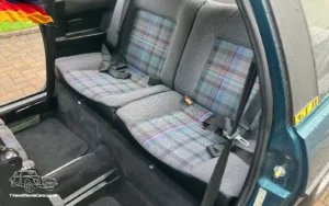 TV Film Movie Action Vehicles Scotland German Cars Volkswagen VW Scirocco GTI 1990 Rear Seats NS