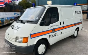 TV Film Movie Action Vehicles Scotland UK Strathclyde Police Transit Van 1990 Front NS