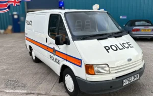 TV Film Movie Action Vehicles Scotland UK Strathclyde Police Transit Van 1990 Front OS