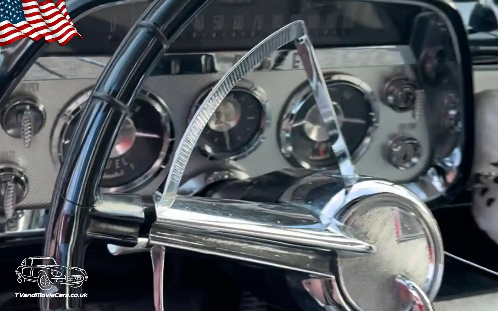 TV Film Movie Action Vehicles Scotland USA American Cars Dodge Royal Lancer 1959 Dashboard CU2