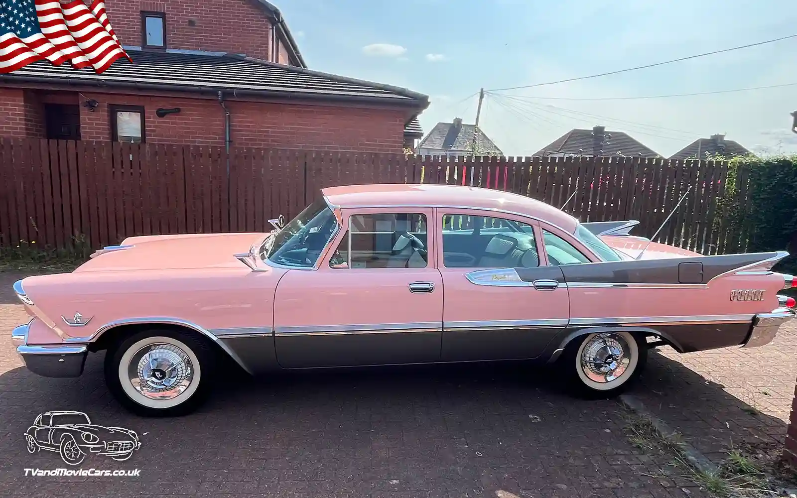 TV Film Movie Action Vehicles Scotland USA American Cars Dodge Royal Lancer 1959 OS2