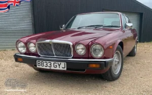 TV Film Movie Action Vehicles Scotland UK Car Jaguar XJ6 Sovereign 1984 Front NS