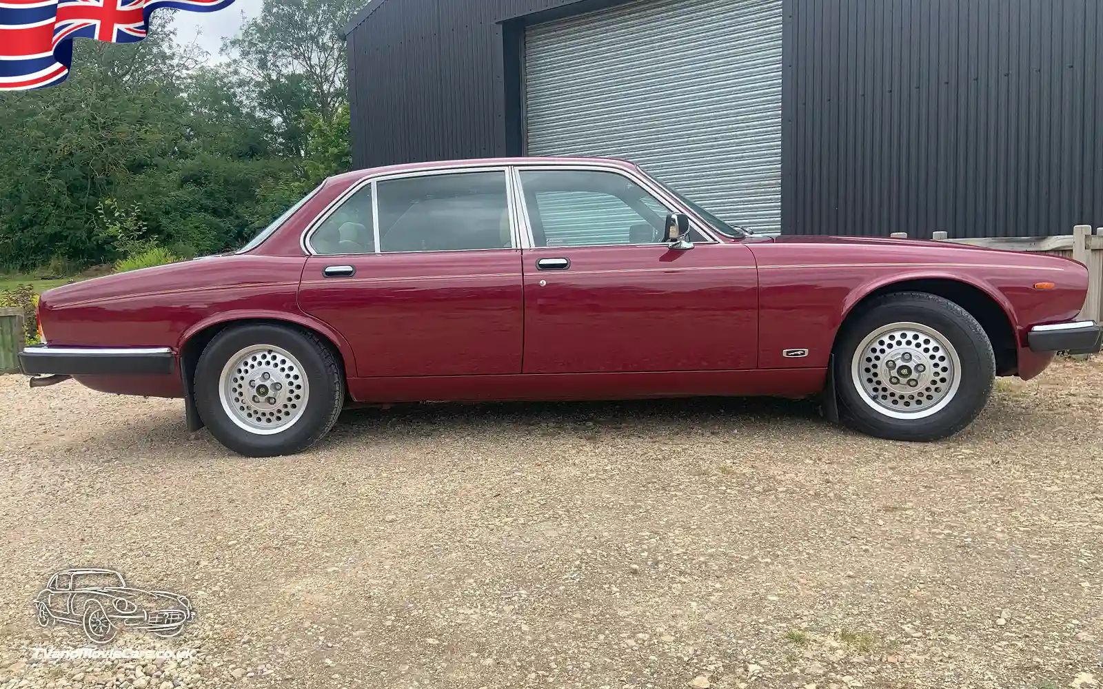 TV Film Movie Action Vehicles Scotland UK Car Jaguar XJ6 Sovereign 1984 OS
