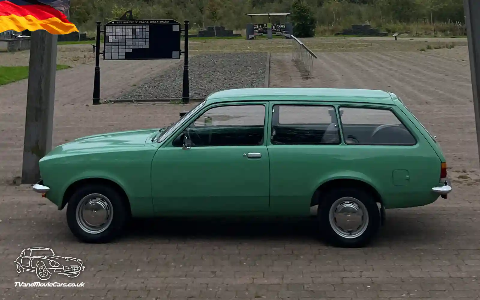 TV Film Movie Action Vehicles Scotland UK German Opel Kadett Estate 1973 OS 2
