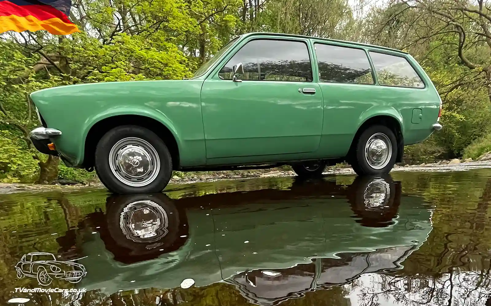 TV Film Movie Action Vehicles Scotland UK German Opel Kadett Estate 1973 OS