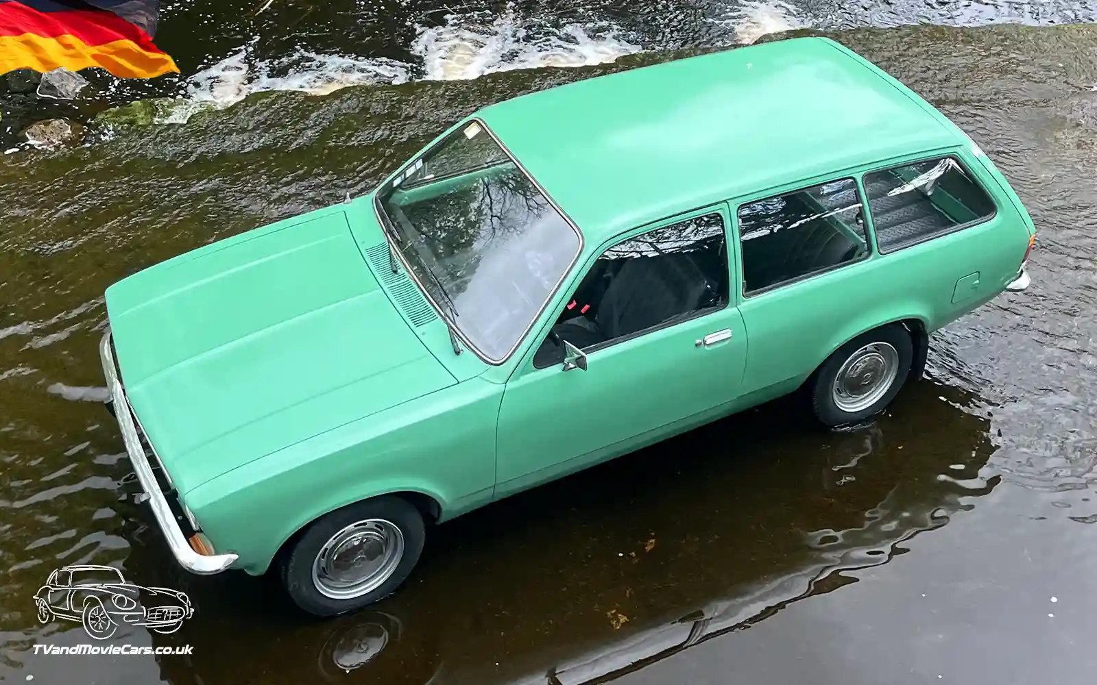 TV Film Movie Action Vehicles Scotland UK German Opel Kadett Estate 1973 Top