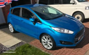 TV Film Movie Action Vehicles Scotland UK Car Ford Fiesta Titanium X 2013 OS Front