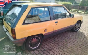 TV Film Movie Action Vehicles Scotland UK Cars Vauxhall Nova 1.2L 1982 OS Rear