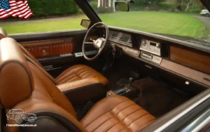 TV Film Movie Action Vehicles Scotland USA Chrysler Le Baron Convertible Town and Country 1983 - Interior Front