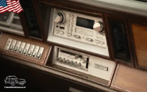 TV Film Movie Action Vehicles Scotland USA Chrysler Le Baron Convertible Town and Country 1983 - Interior Stereo