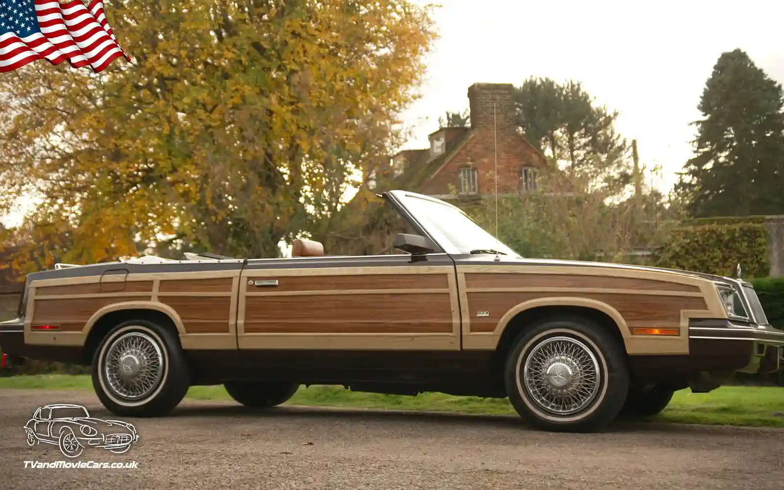 TV Film Movie Action Vehicles Scotland USA Chrysler Le Baron Convertible Town and Country 1983 - NS