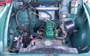 TV Film Movie Action Vehicles Scotland UK Cars Morris Minor 1956 Engine