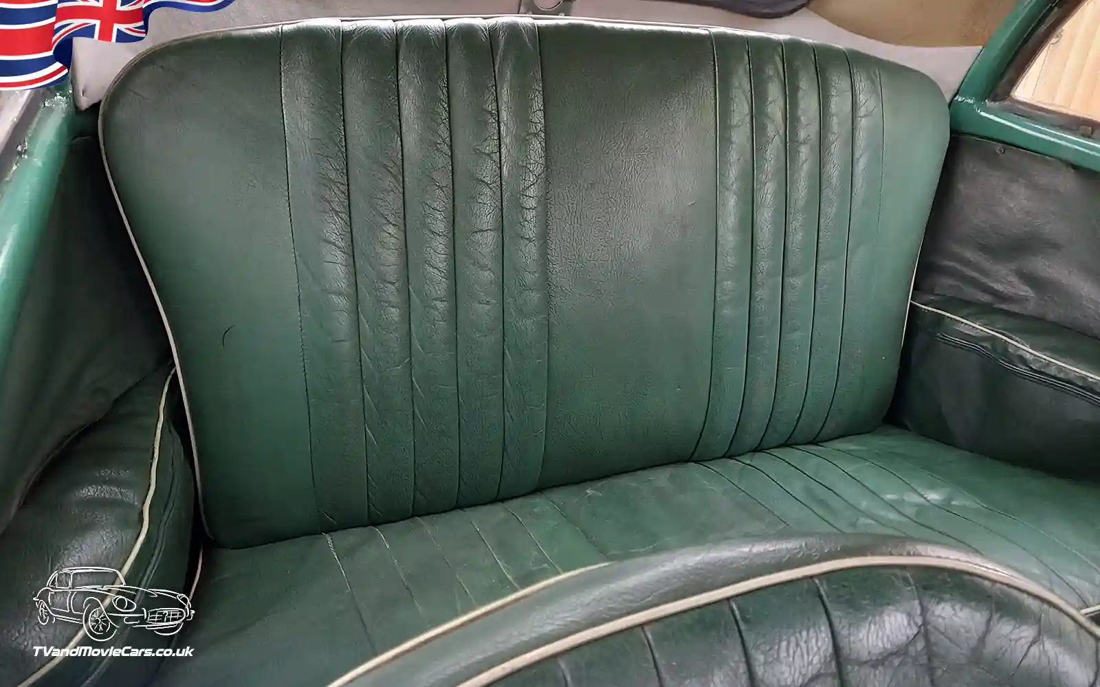 TV Film Movie Action Vehicles Scotland UK Cars Morris Minor 1956 Interior Rear