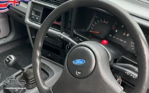 TV Film Movie Action Vehicles UK Cars Ford Sierra Sapphire 1.8 GL 1988 Interior Dashboard CU