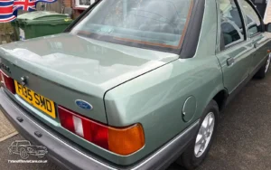 TV Film Movie Action Vehicles UK Cars Ford Sierra Sapphire 1.8 GL 1988 Rear OS CU