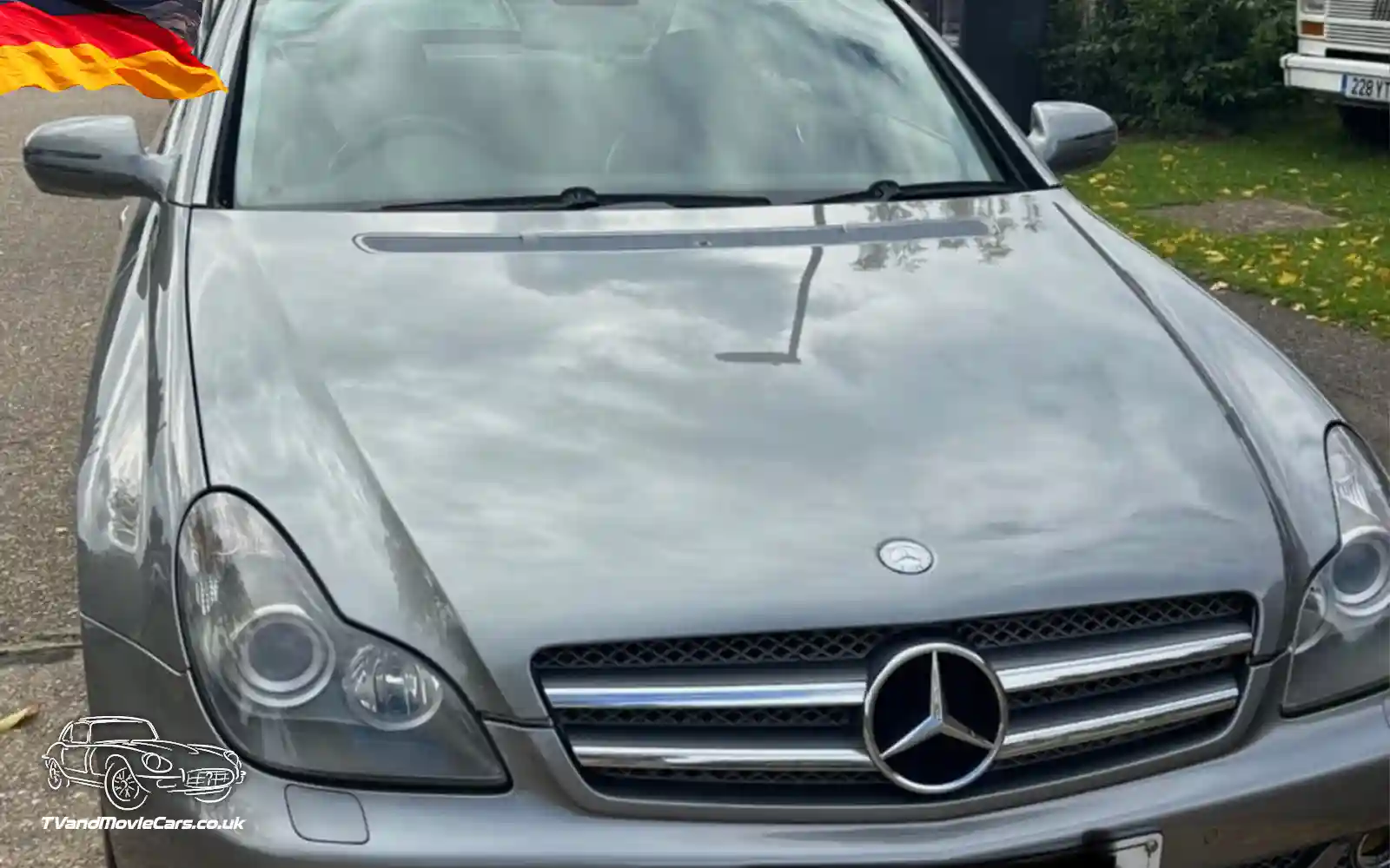 TV Film Movie Action Vehicles UK German Car Mercedes CLS Grand Edition 2010 - Front CU