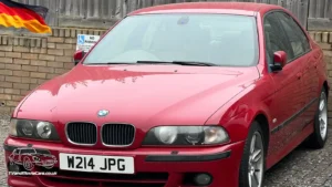 TV Film Movie Action Vehicles Scotland German BMW 5 Series - 528i M Sport - 2000 - Front NS