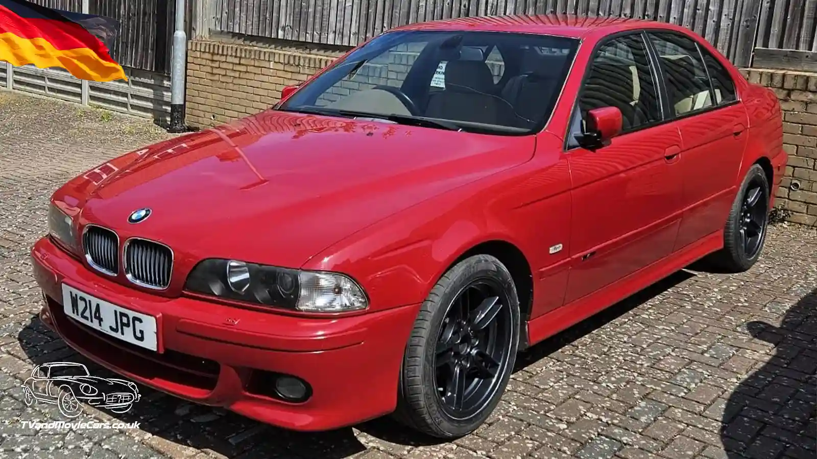 TV Film Movie Action Vehicles Scotland German BMW 5 Series - 528i M Sport - 2000 - Front NS2