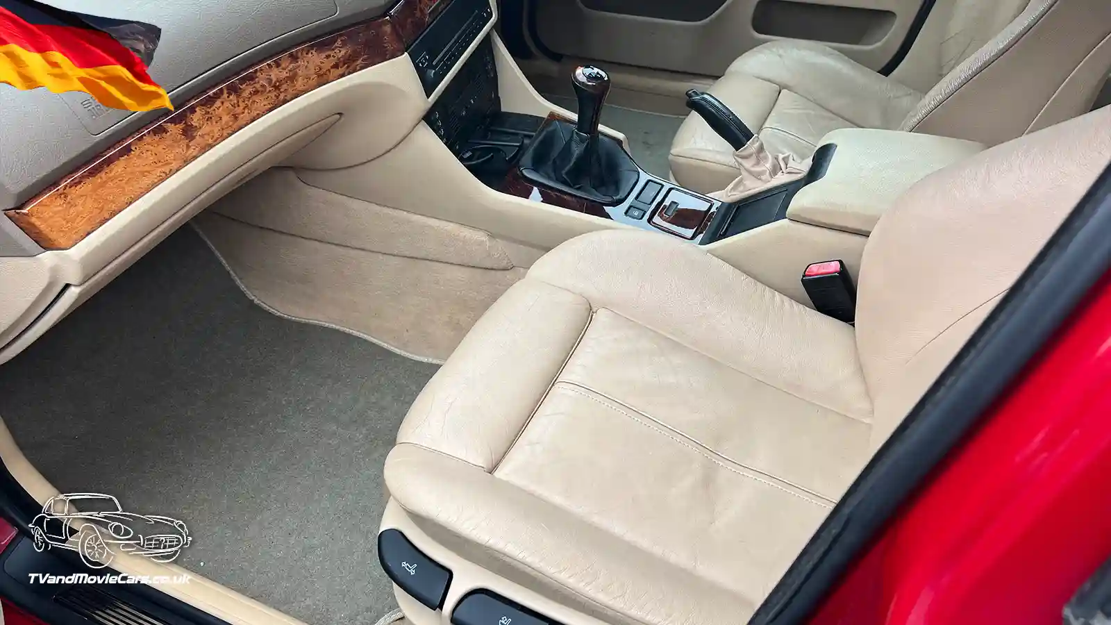 TV Film Movie Action Vehicles Scotland German BMW 5 Series - 528i M Sport - 2000 - Interior - Front Seats NS