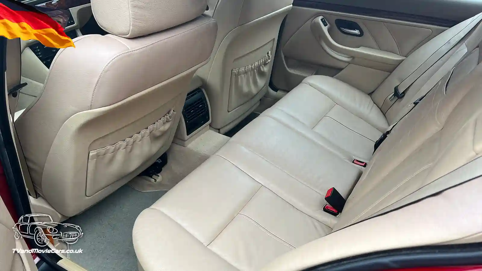 TV Film Movie Action Vehicles Scotland German BMW 5 Series - 528i M Sport - 2000 - Interior - Rear Seats NS
