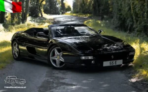 TV Film Movie Action Vehicles Scotland Italian Cars Ferrari F355 Spider 1996 Front NS