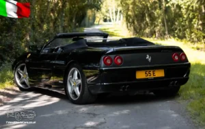TV Film Movie Action Vehicles Scotland Italian Cars Ferrari F355 Spider 1996 Rear OS