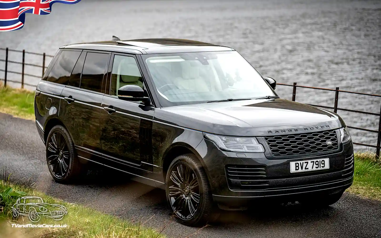 TV Film Movie Action Vehicles Scotland UK Land Rover Range Rover Westminster 2020 - Front OS