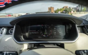 TV Film Movie Action Vehicles Scotland UK Land Rover Range Rover Westminster 2020 - Interior Dashboard