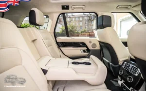 TV Film Movie Action Vehicles Scotland UK Land Rover Range Rover Westminster 2020 - Interior Rear OS