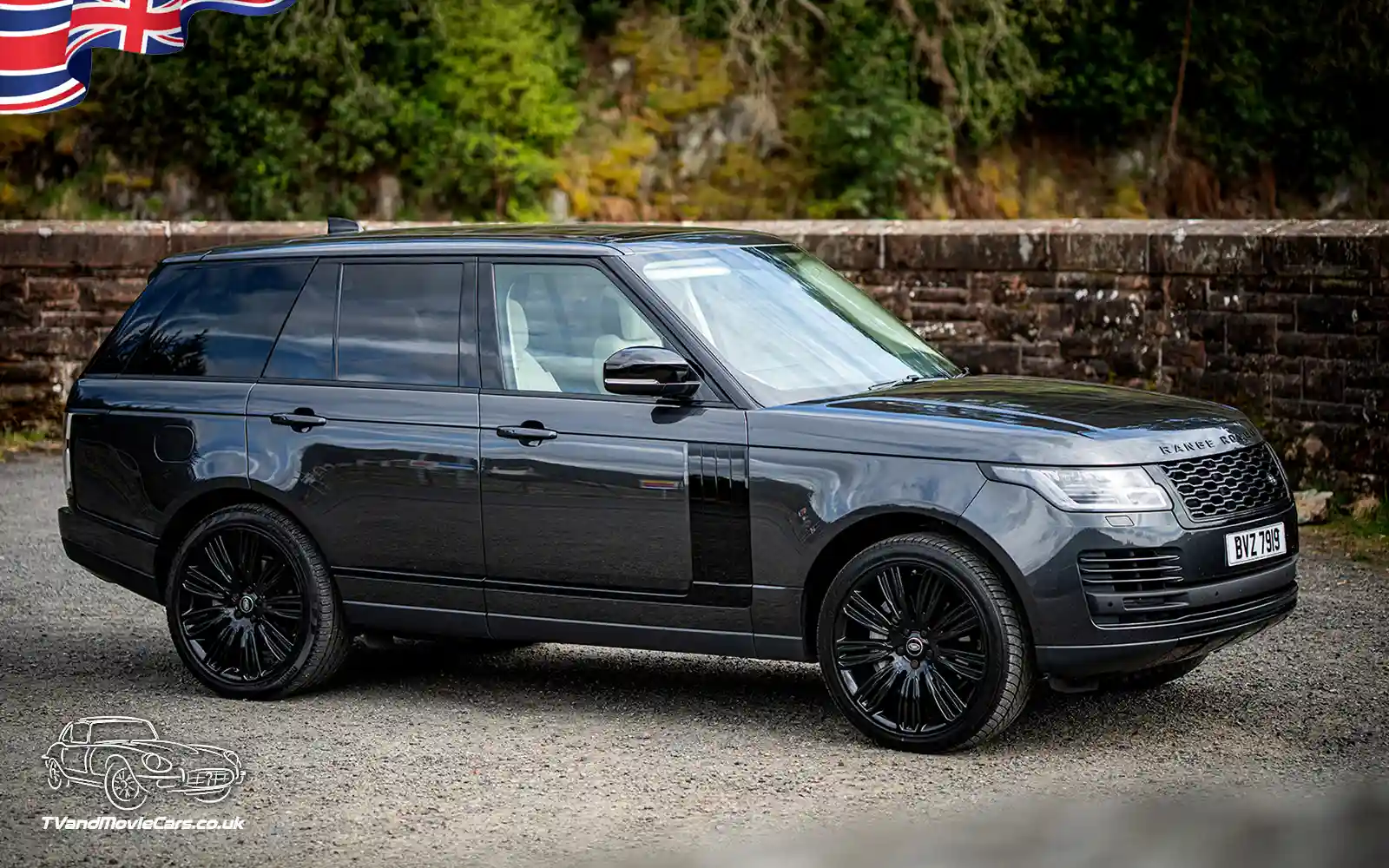 TV Film Movie Action Vehicles Scotland UK Land Rover Range Rover Westminster 2020 - OS Front