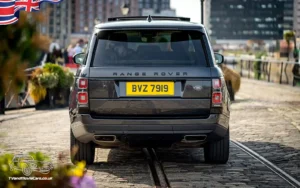 TV Film Movie Action Vehicles Scotland UK Land Rover Range Rover Westminster 2020 - Rear