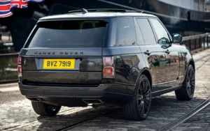 TV Film Movie Action Vehicles Scotland UK Land Rover Range Rover Westminster 2020 - Rear OS