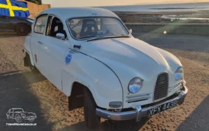 TV Film Movie Action Vehicles Scotland UK SAAB 96 2-Stroke Rally 1964 - Front NS