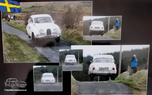 TV Film Movie Action Vehicles Scotland UK SAAB 96 2-Stroke Rally 1964 - Montage