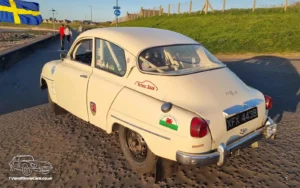 TV Film Movie Action Vehicles Scotland UK SAAB 96 2-Stroke Rally 1964 - Rear NS