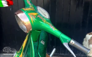 TV Film Movie Classic Action Vehicles Scotland Italian Piaggio Vespa GS160 1962 - Handlebar
