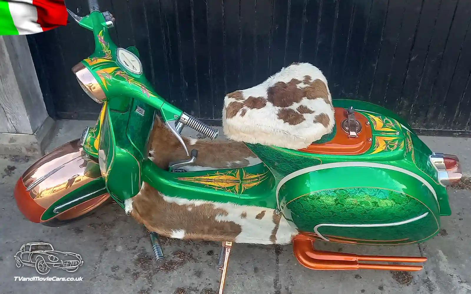 TV Film Movie Classic Action Vehicles Scotland Italian Piaggio Vespa GS160 1962 - Main