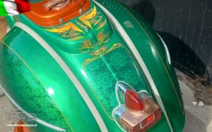 TV Film Movie Classic Action Vehicles Scotland Italian Piaggio Vespa GS160 1962 - Rear