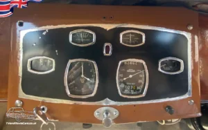 TV Film Movie Classic Action Vehicles Scotland UK Humber Snipe (1933) - Dashboard