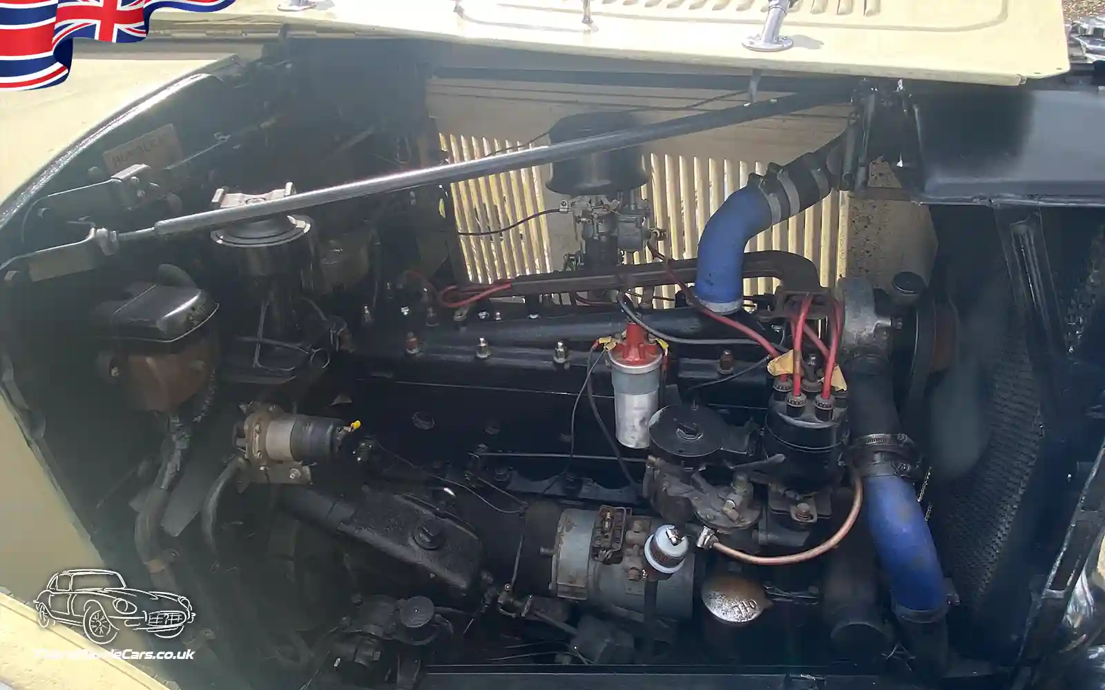 TV Film Movie Classic Action Vehicles Scotland UK Humber Snipe (1933) - Engine