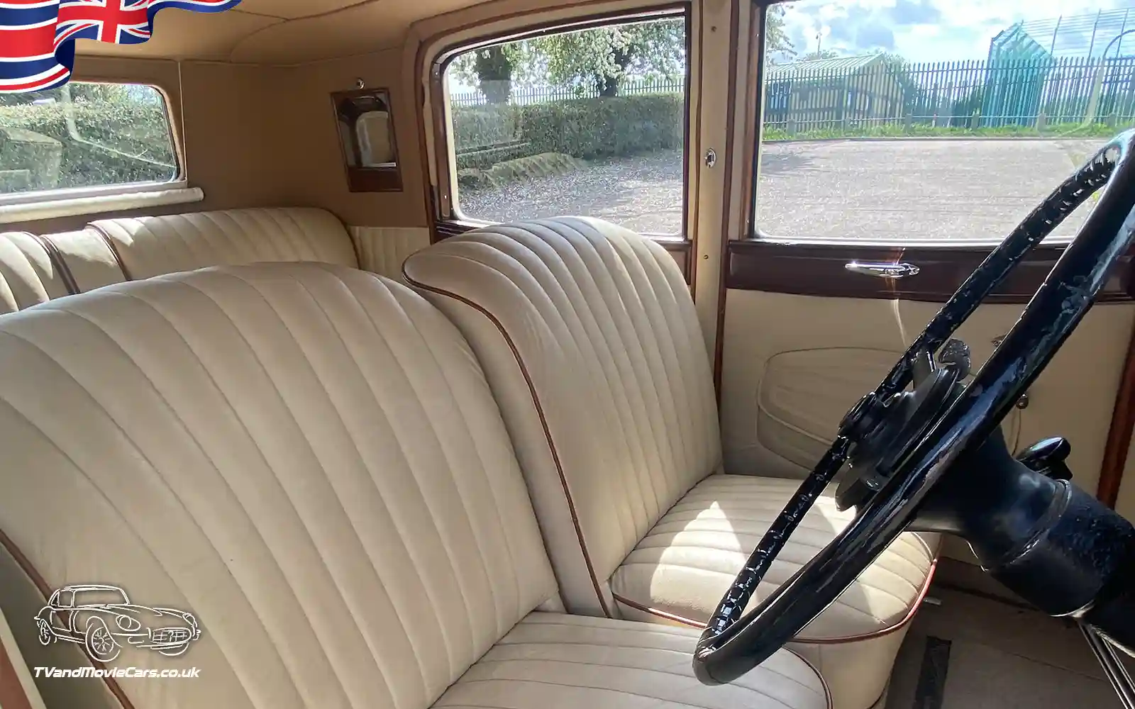 TV Film Movie Classic Action Vehicles Scotland UK Humber Snipe (1933) - Internal OS