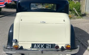 TV Film Movie Classic Action Vehicles Scotland UK Humber Snipe (1933) - Rear