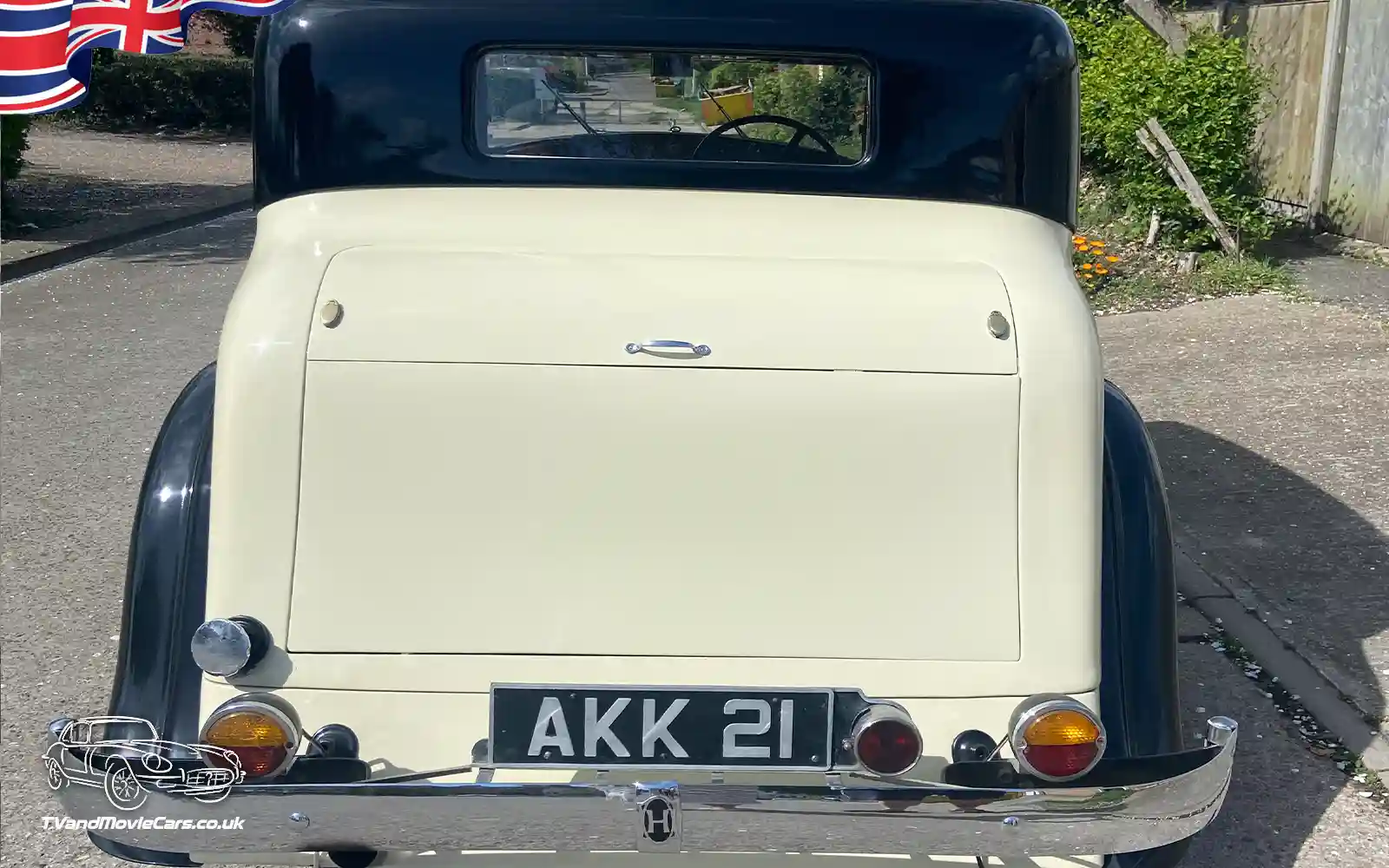 TV Film Movie Classic Action Vehicles Scotland UK Humber Snipe (1933) - Rear