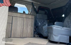 TV Film Movie Action Vehicles Scotland USA Vans GMC Vandura 2500 1988 Interior Front