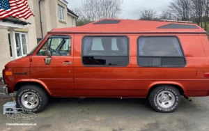 TV Film Movie Action Vehicles Scotland USA Vans GMC Vandura 2500 1988 OS